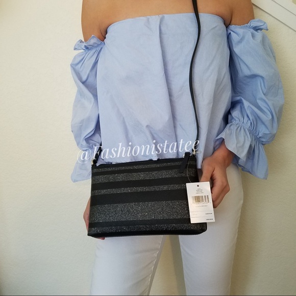 NWT KATE SPADE HAVEN LANE RAMEY CROSSBODY BLACK - Picture 2 of 8